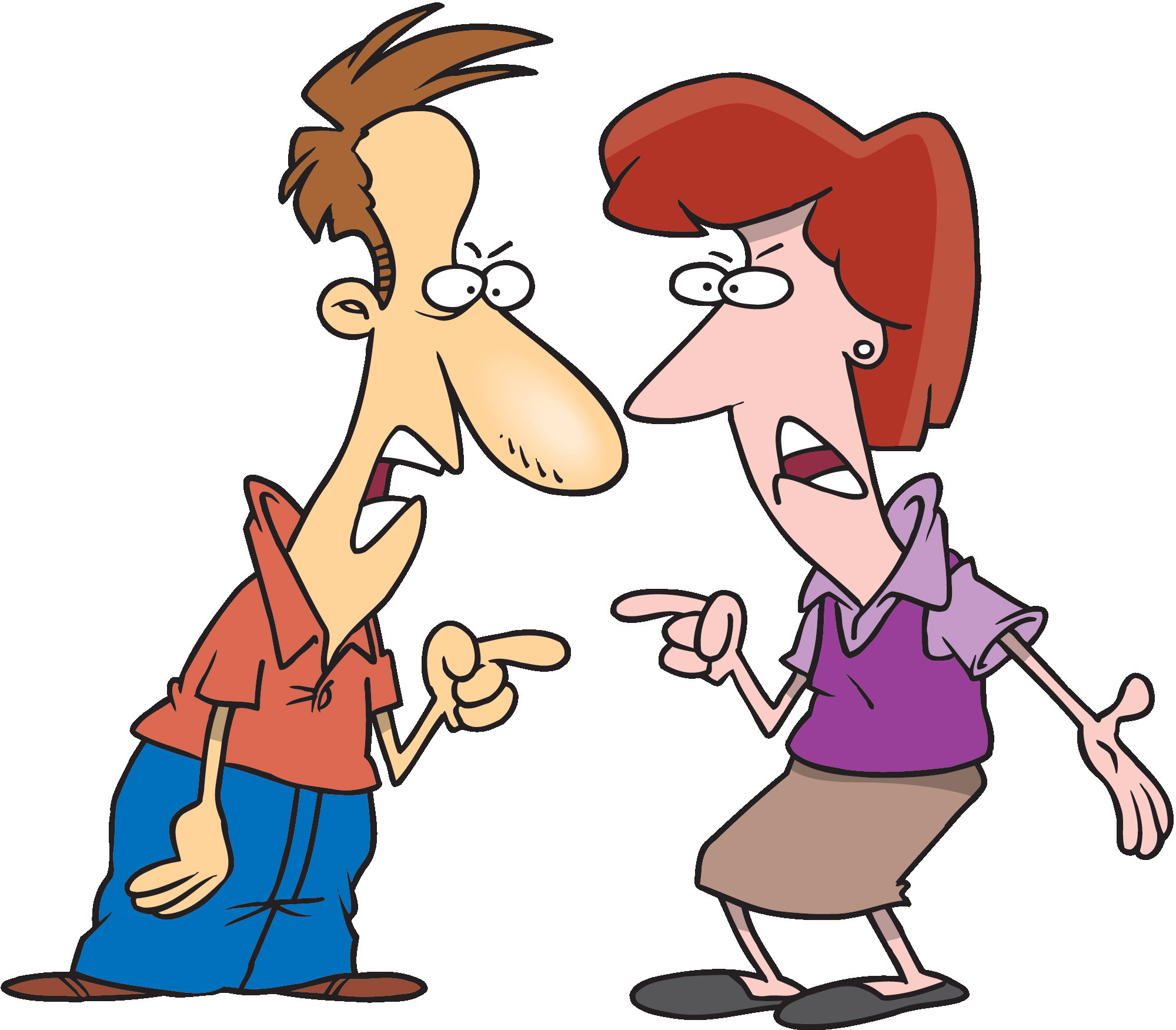 couple arguing